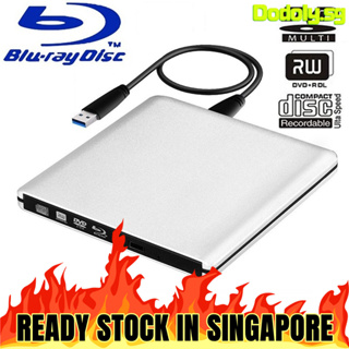 Lightscribe USB 3.0 External 6X 3D Blu-ray Player BD-ROM Super