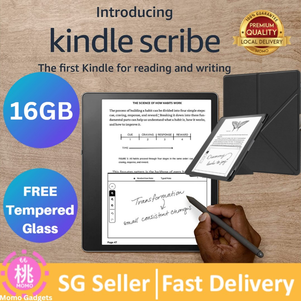kindleスクライブ 16GB Amazon、読み書き一体型でスタイラスペン