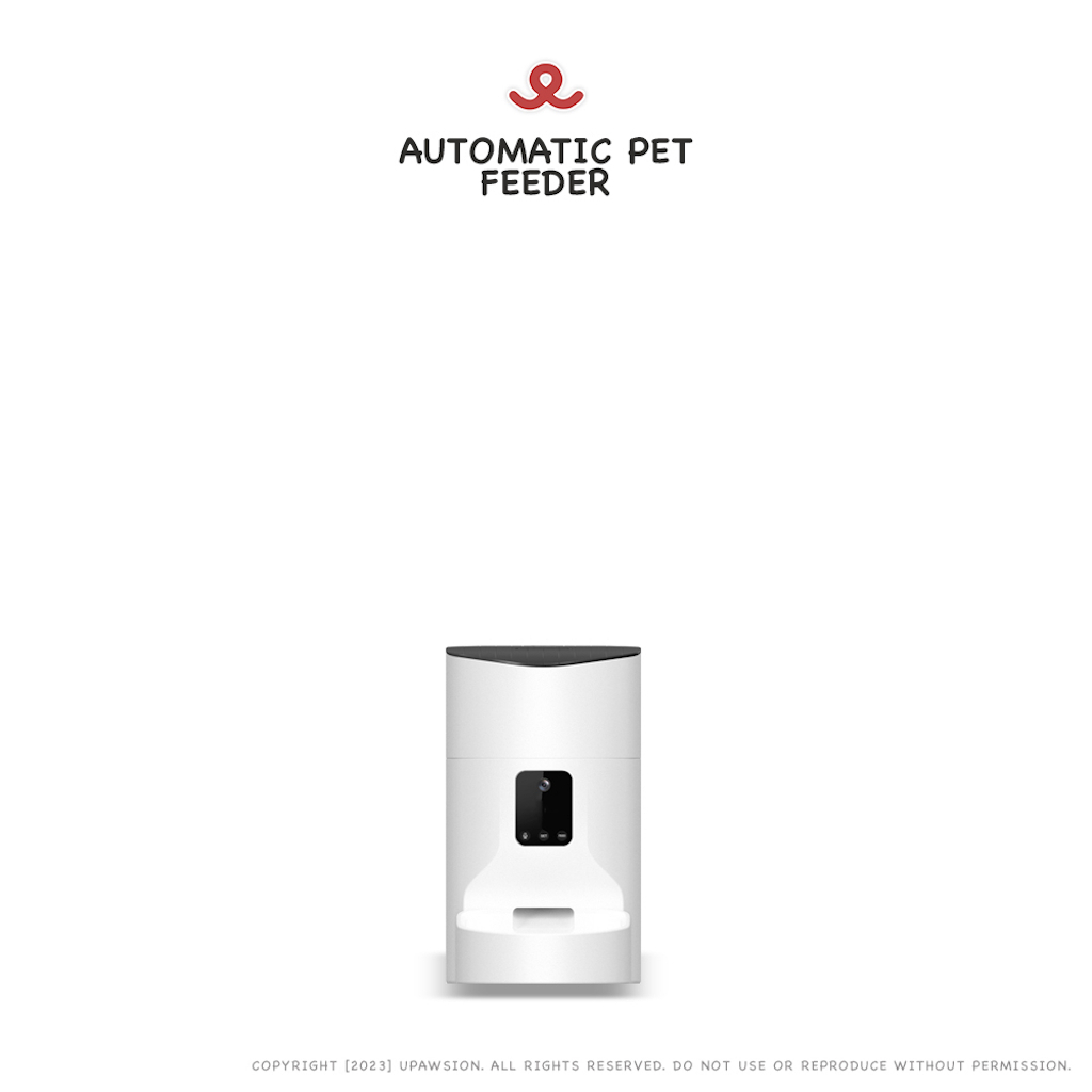 UPawsion Dog & Cat 7L Large Automatic Feeders WiFi Control Pet Food