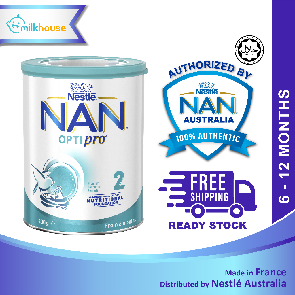 Nestle NAN OPTIPRO 2 Premium Baby Follow-on Formula Powder, From 6