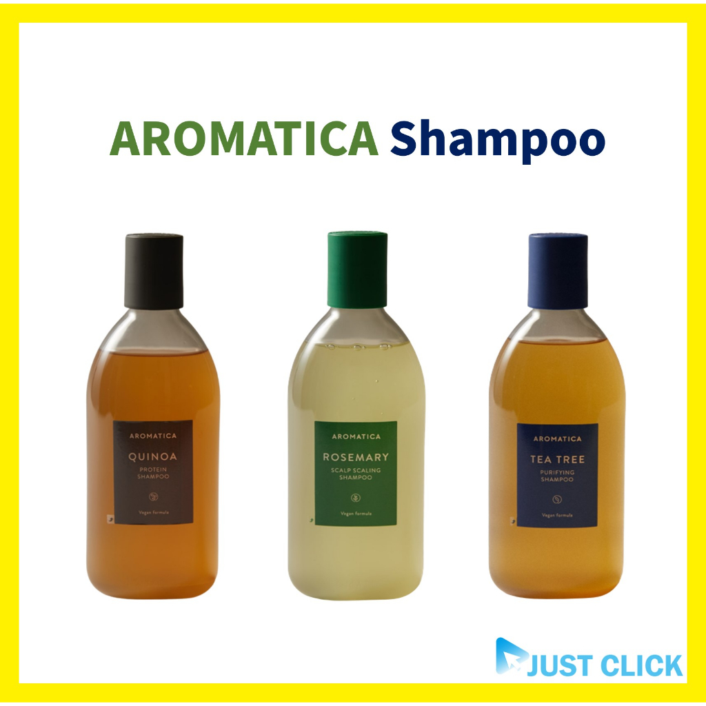 [AROMATICA] Shampoo(400ml ) 3 Type Collection#Aromatica | Shopee Singapore