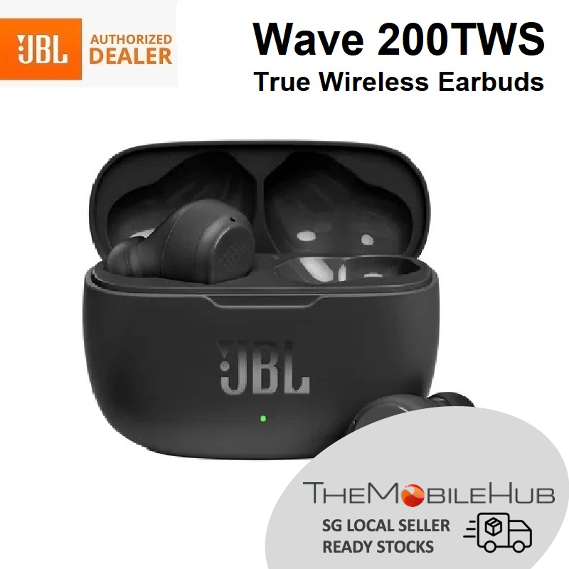 JBL Wave 200TWS True Wireless Bluetooth Earbuds Earphone TWS Deep Bass ...