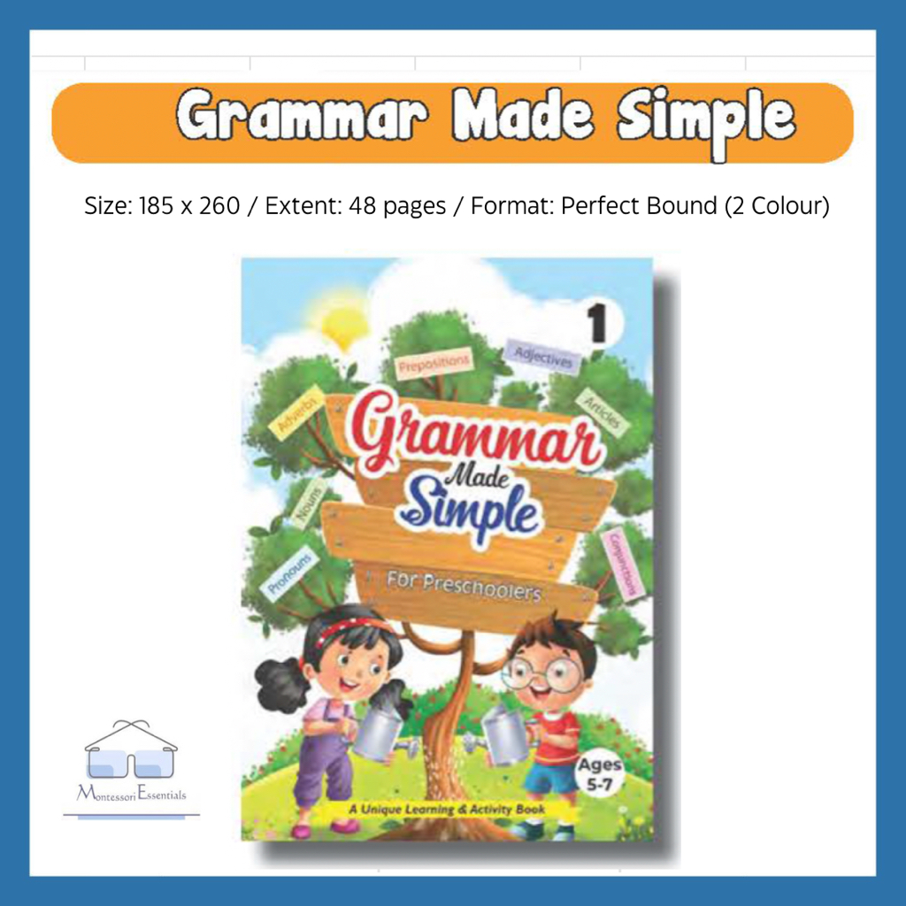 Mind to Mind Grammar Made Simple For Preschoolers Activity Assessment