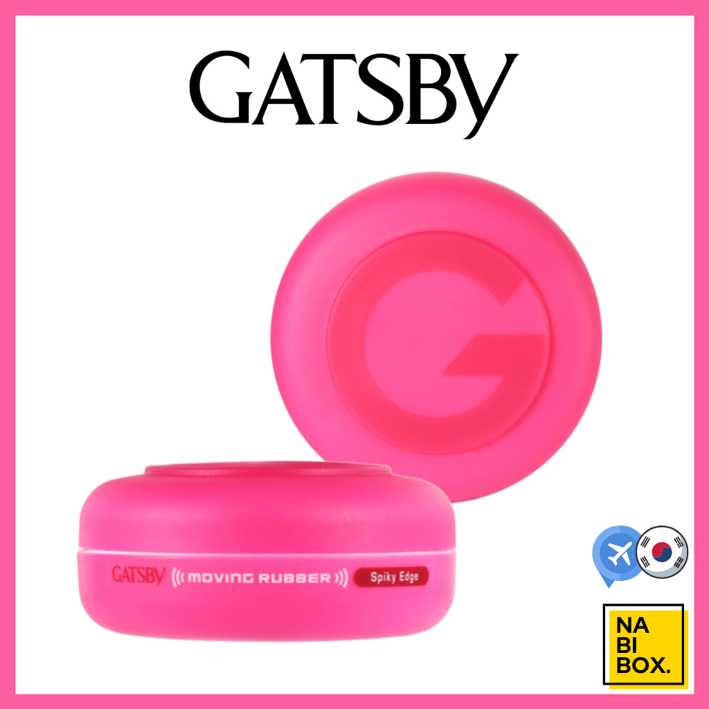[Mandom]Gatsby, Moving Rubber Hair Styling Wax, Spiky Edge 80g Shopee Singapore