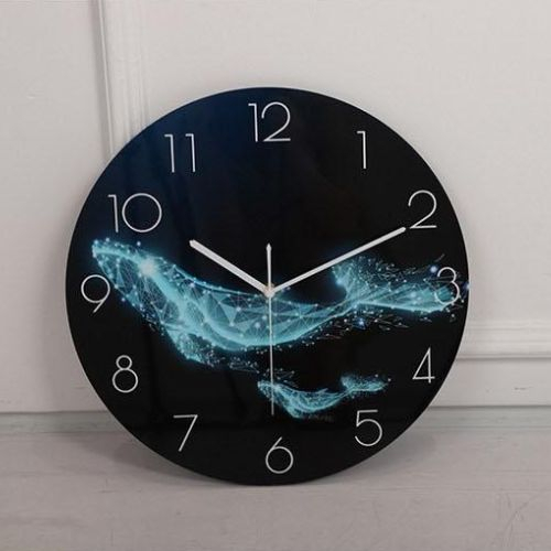 Noisefree interior design wall clock (35cm) Shopee Singapore