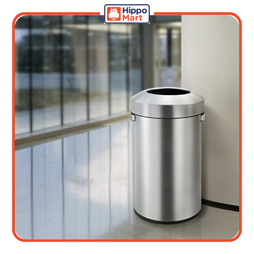 EKO URBAN, EK9055, 60L, Commercial Open Top Waste Bin, Trash Bin