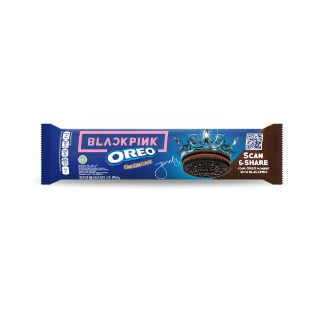 OREO Chocolate Cream | Limited Edition Black Pink Oreo | Tube wrapping ...
