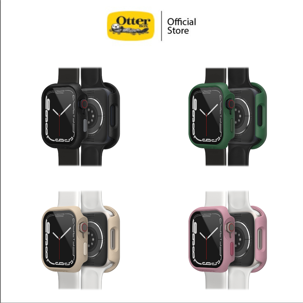 OtterBox Eclipse Watch Bumper with Screen Protection for Apple Watch Series 9 8 7 Case 1 Year Warranty