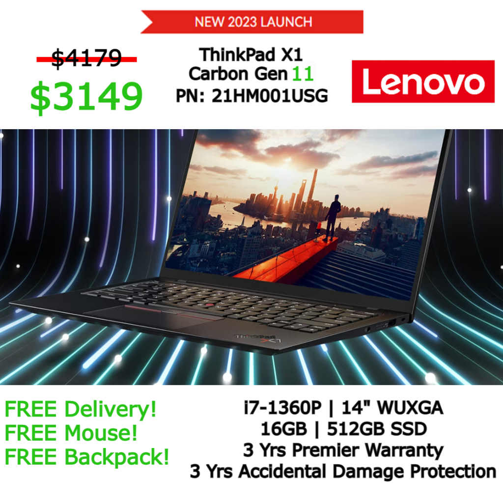 LENOVO ThinkPad X1 Carbon Gen 11 | i7-1360P | 14