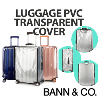 PVC Clear Luggage Cover for Samsonite With Zipper Thicken Transparent PVC Suitcase  Protector 20 24 26