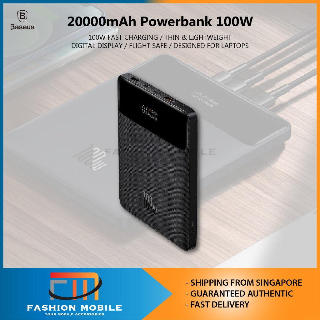 Baseus Blade 100W 20000mAh 100W High Power Digital Display Fast