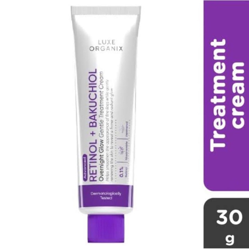 Luxe Organix Retinol + Bakuchiol 3本セット Luxe Organix Retinol + Bakuchiol Overnight Glow Gentle Treatment