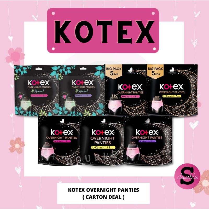 Libresse Panty /Kotex Panty Disposable Panties/Sanitary Pad/ Pad