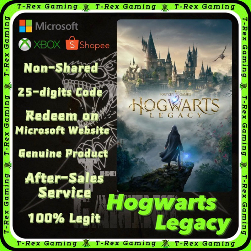 | Hogwarts Xbox One Seller] Xbox SG Singapore X/S Shopee Legacy Series