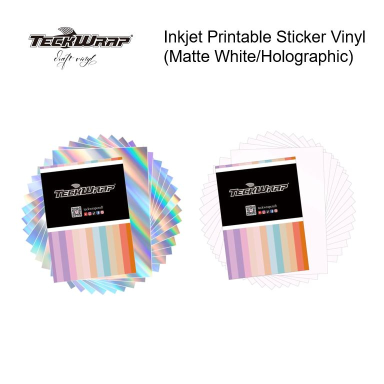 Teckwrap Inkjet Printable Sticker Vinyl | Shopee Singapore