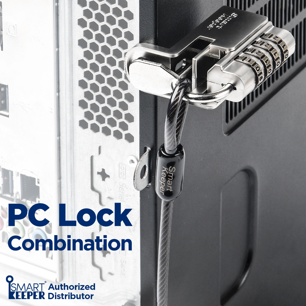 PC Lock combination(Desktop computer security with security cable