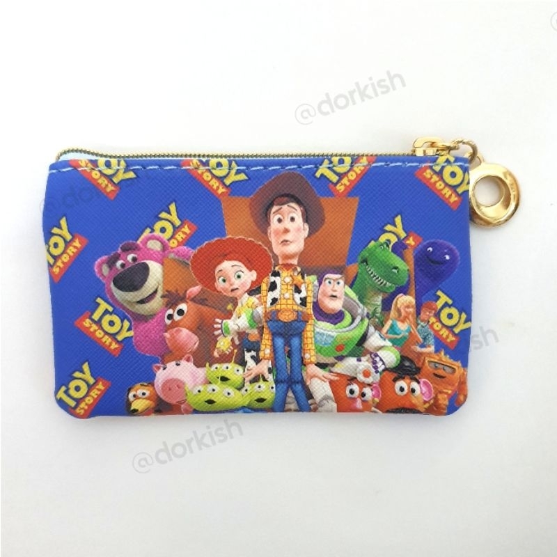 Disney Toy Story Woody Buzz Lightyear Alien Lotso Mini Coin Purse Pouch ...