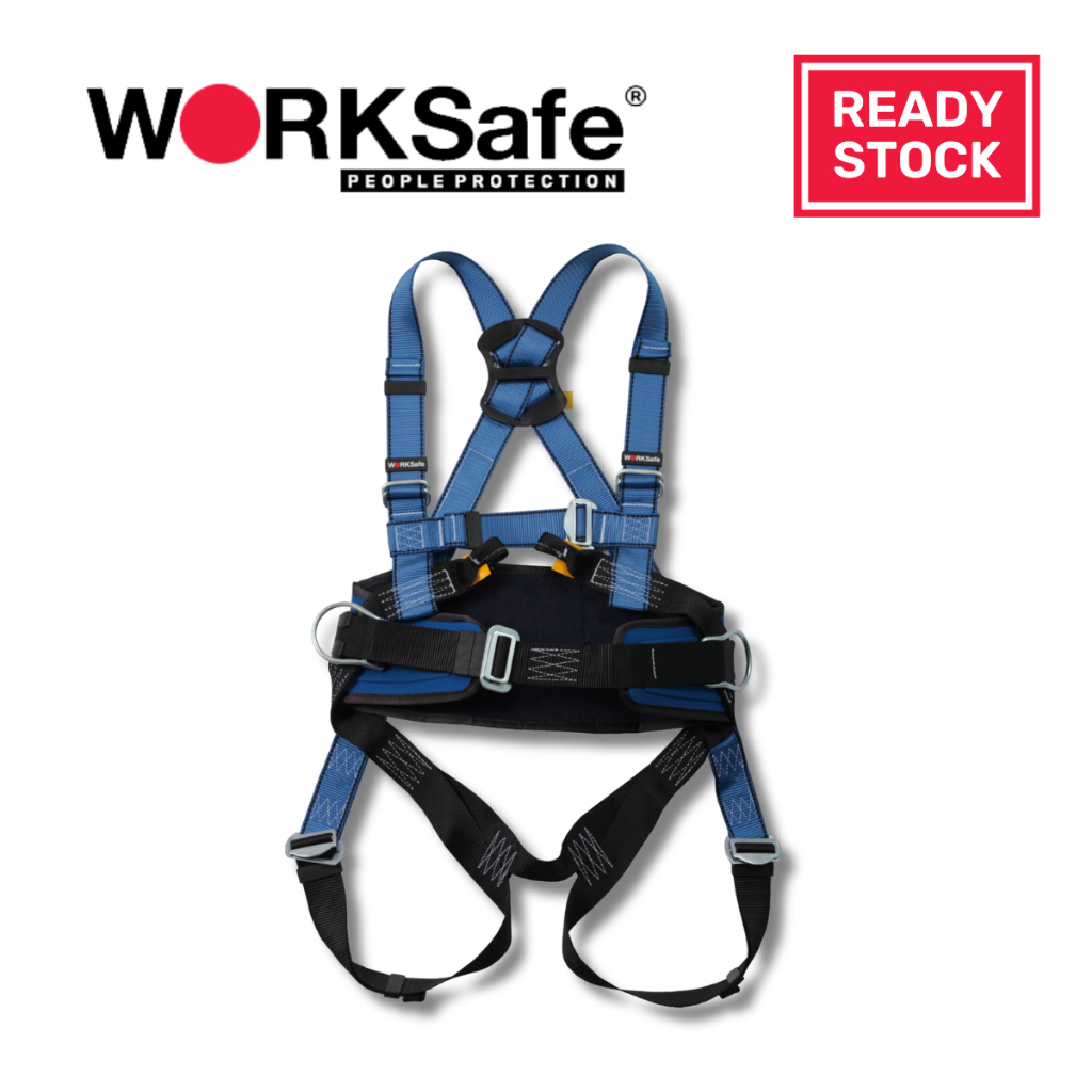 WORKSafe Full Body Harness - Front & Dorsal Anchorage Points, Work ...