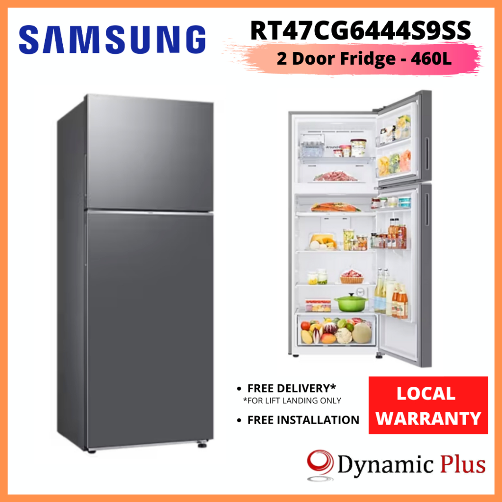 Samsung RT47CG6444S9SS Top Mount Freezer Refrigerator, 3 Ticks - 460L ...