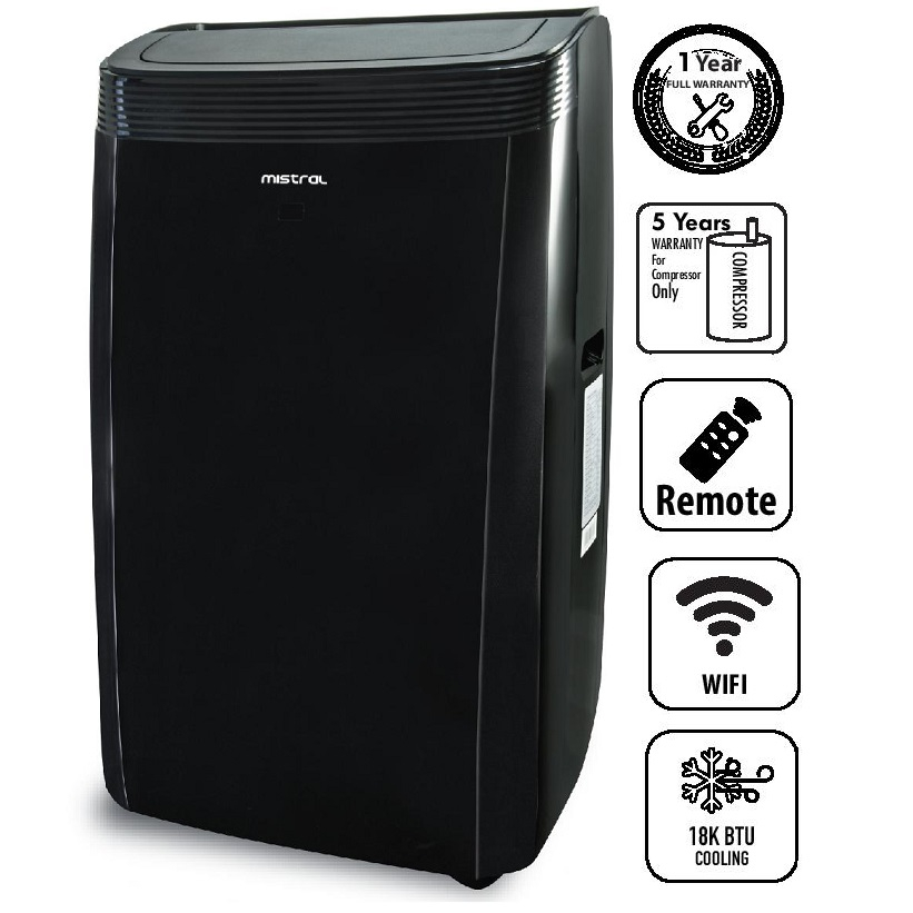 Mistral MPAC1800R 18K BTU Portable Aircon with Remote Control GWP