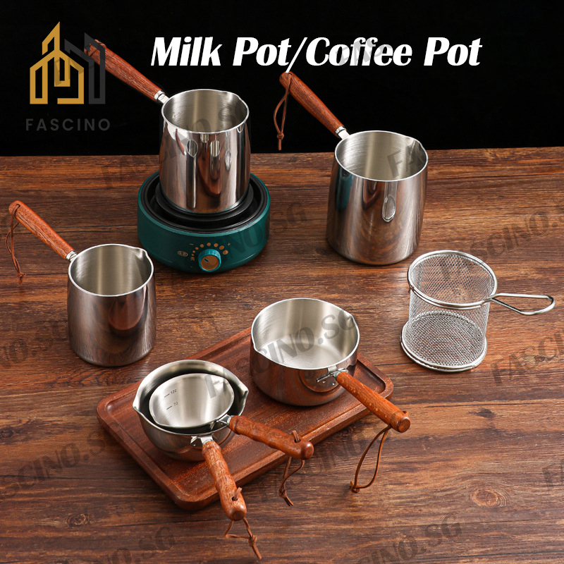 【SG】3 Layers Stainless Steel Multipurpose Pot Milk Boiling Chocolate