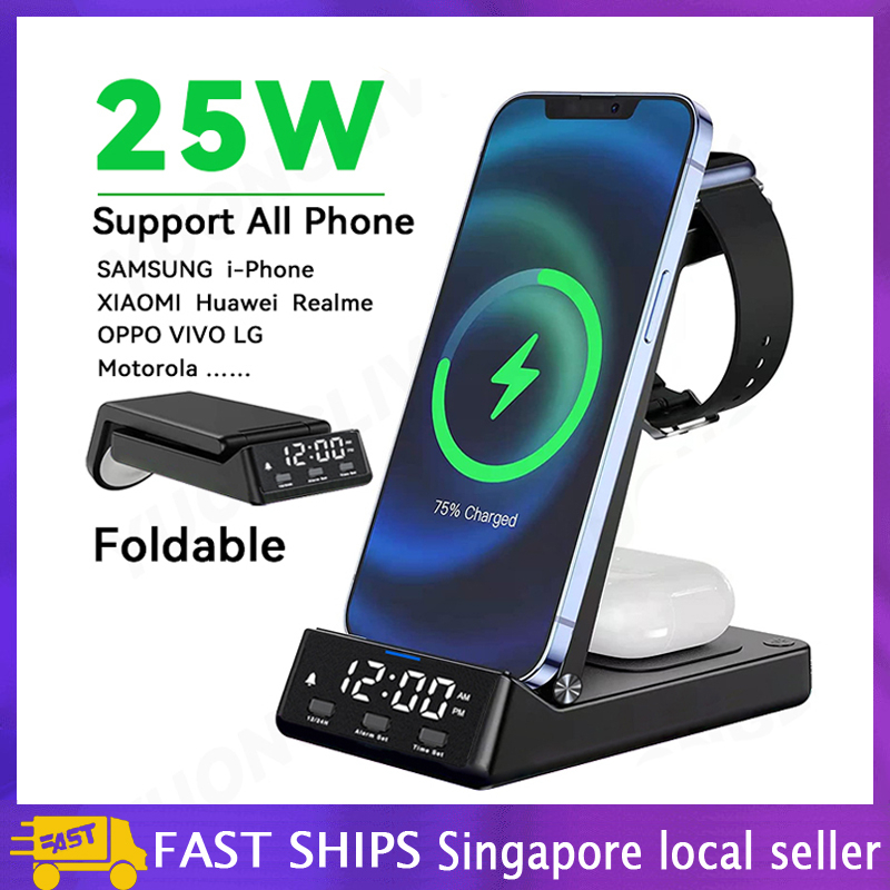 25W wireless charger for All phone Quick charge 4 in 1 Fast charging