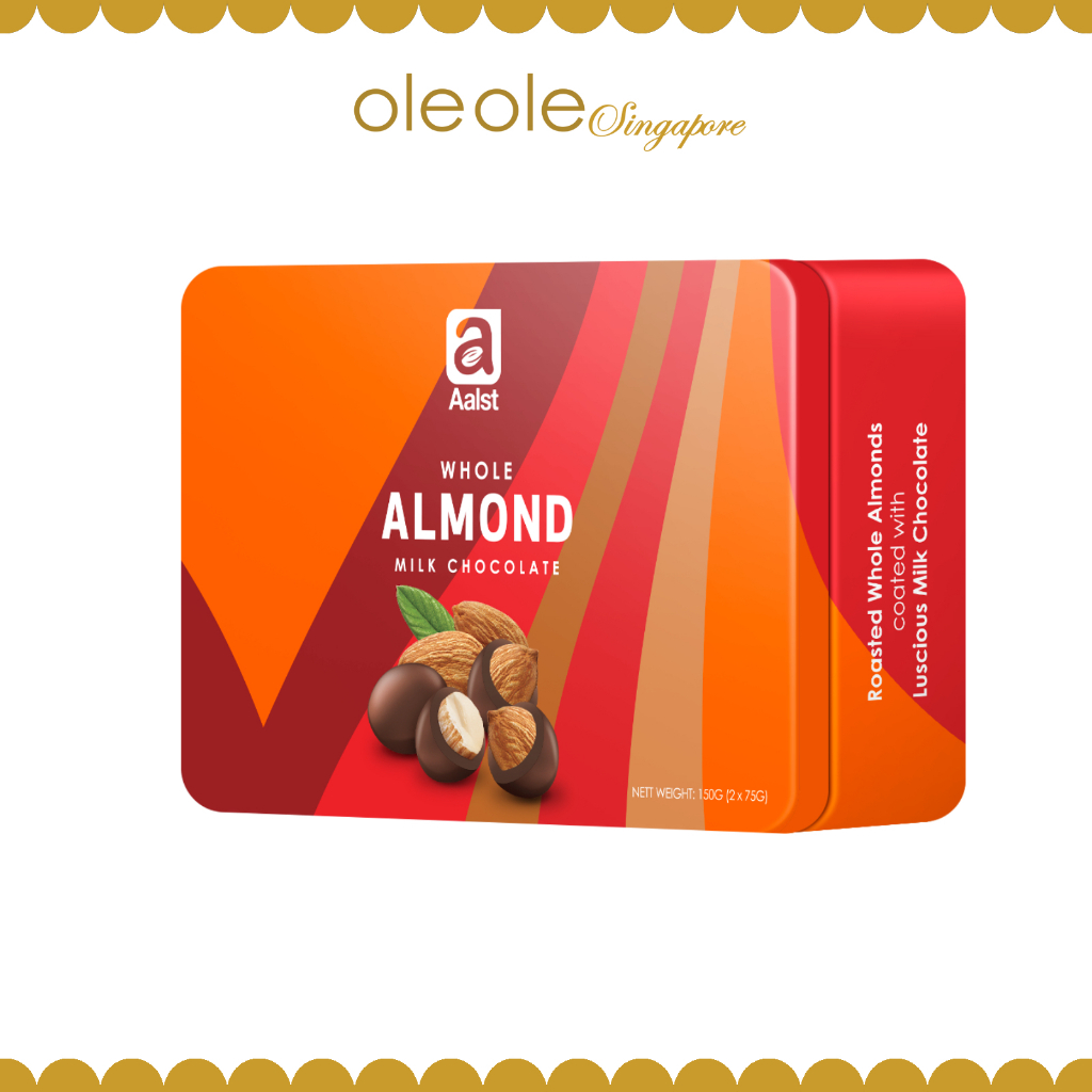Aalst Whole Almond Milk Chocolate Tin 150g (AC301AL05AHT07) Shopee