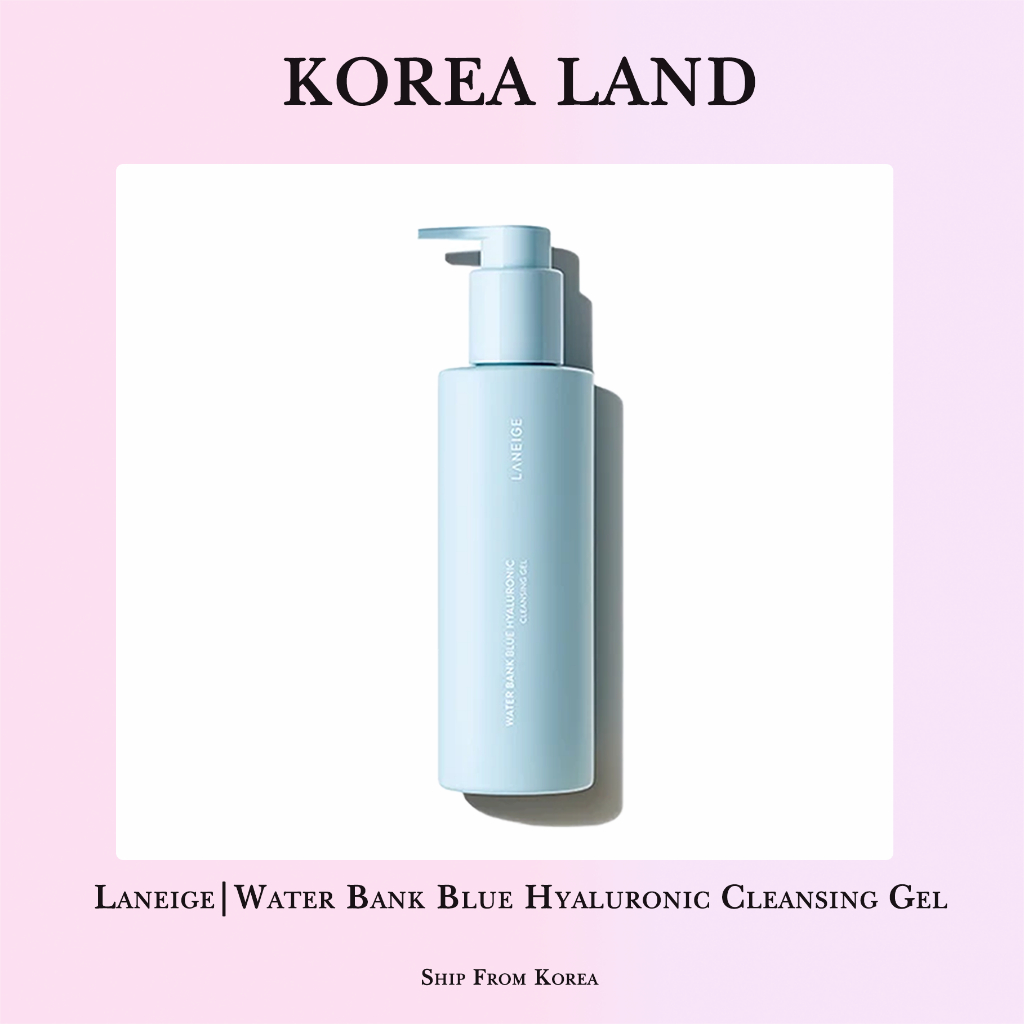 Laneige | Water Bank Blue Hyaluronic Cleansing Gel (200ml) | Shopee ...