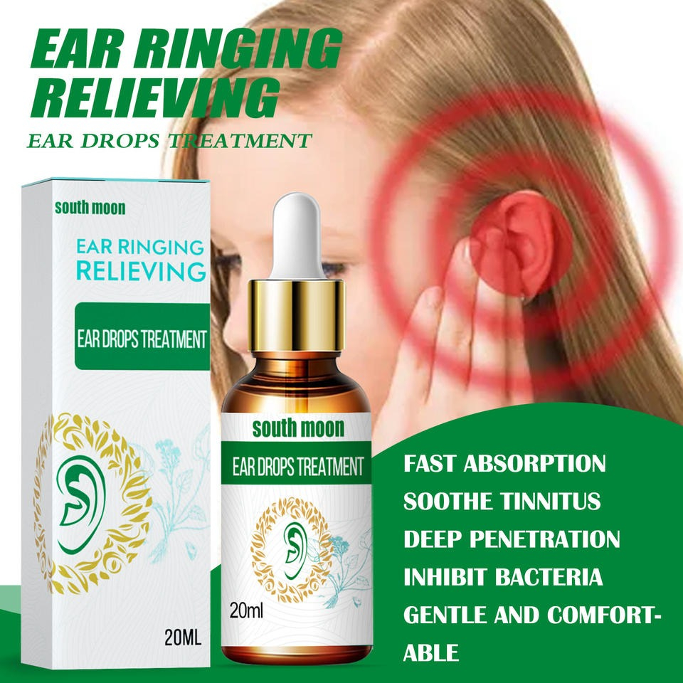 Natural Herbal Ear Drops for Tinnitus Relief Deafness Treatment ...