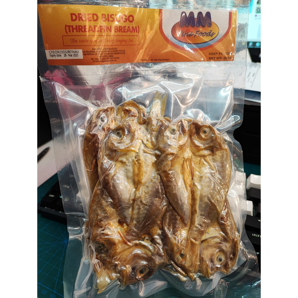 Dried Bisugo (Threadfin Bream) Filipino Favorite Shopee Singapore