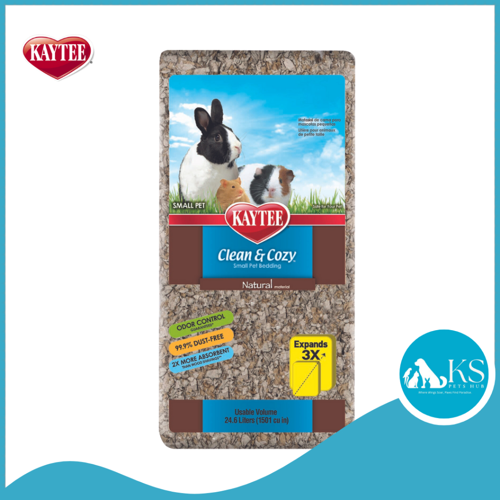 Kaytee Clean Cozy Natural Paper Soft Bedding 24.6L For Small Animals Shopee Singapore