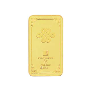 Poh Heng Jewellery 999.9 Gold Bar 8gm Ruyi [Price By Weight]