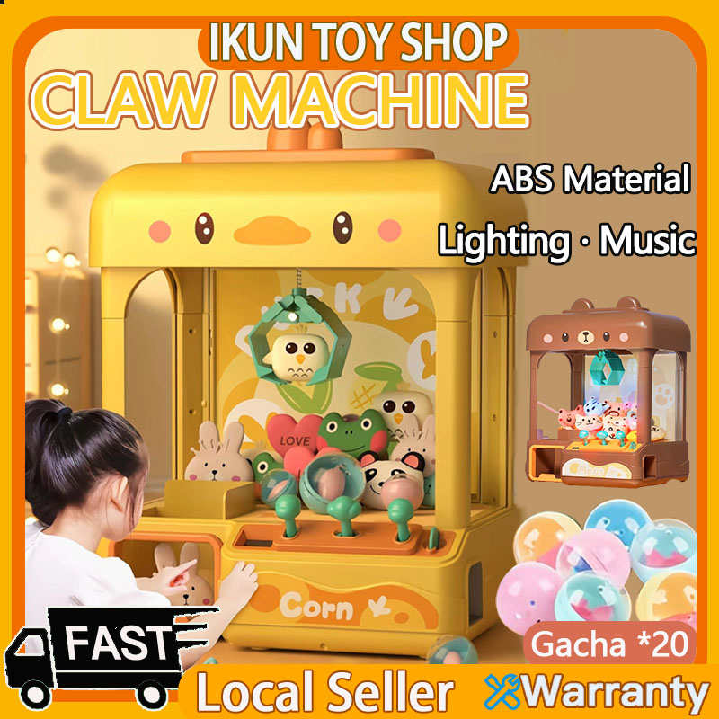 Newest color Mini Claw  Catcher Machine Table Games Toy Kids Sanrio/SG Seller