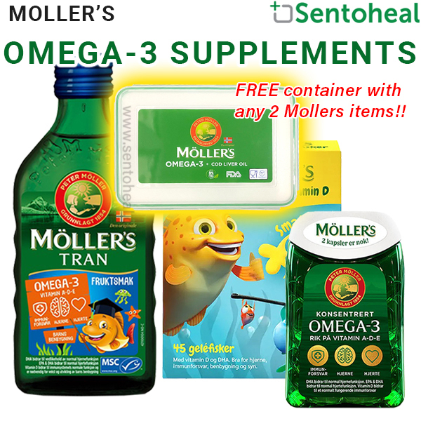 Möller's Omega-3 Cod Liver Oil Capsules