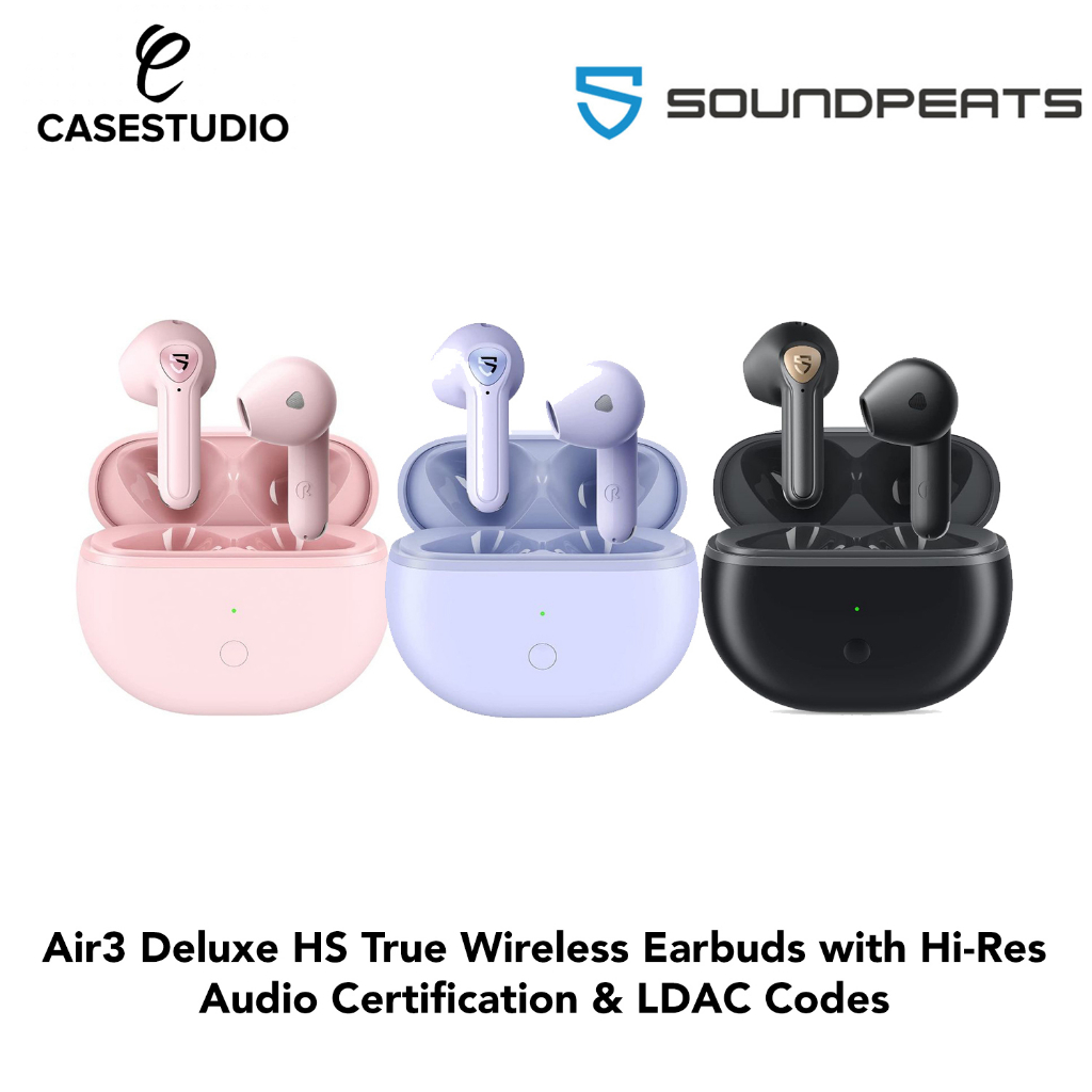 SoundPEATS Air3 Deluxe HS True Wireless Earbuds with HiRes Audio