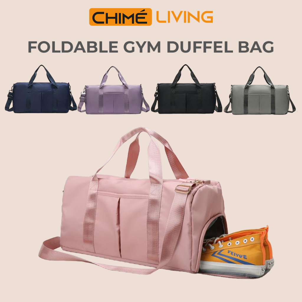 Compartmentalized gym outlet bag