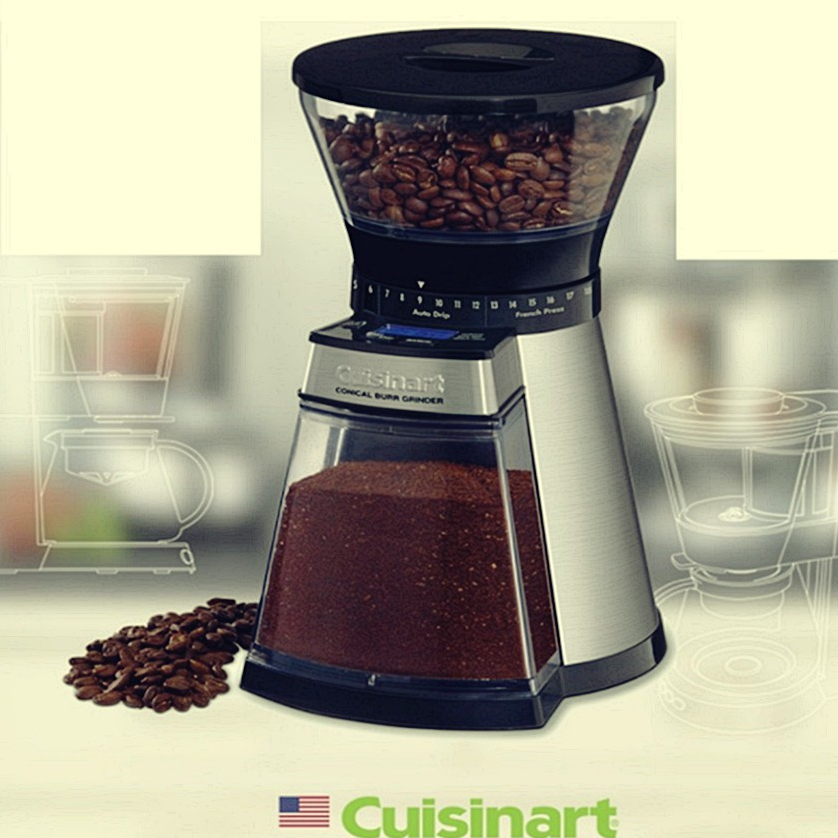 cuisinart programmable conical burr grinder