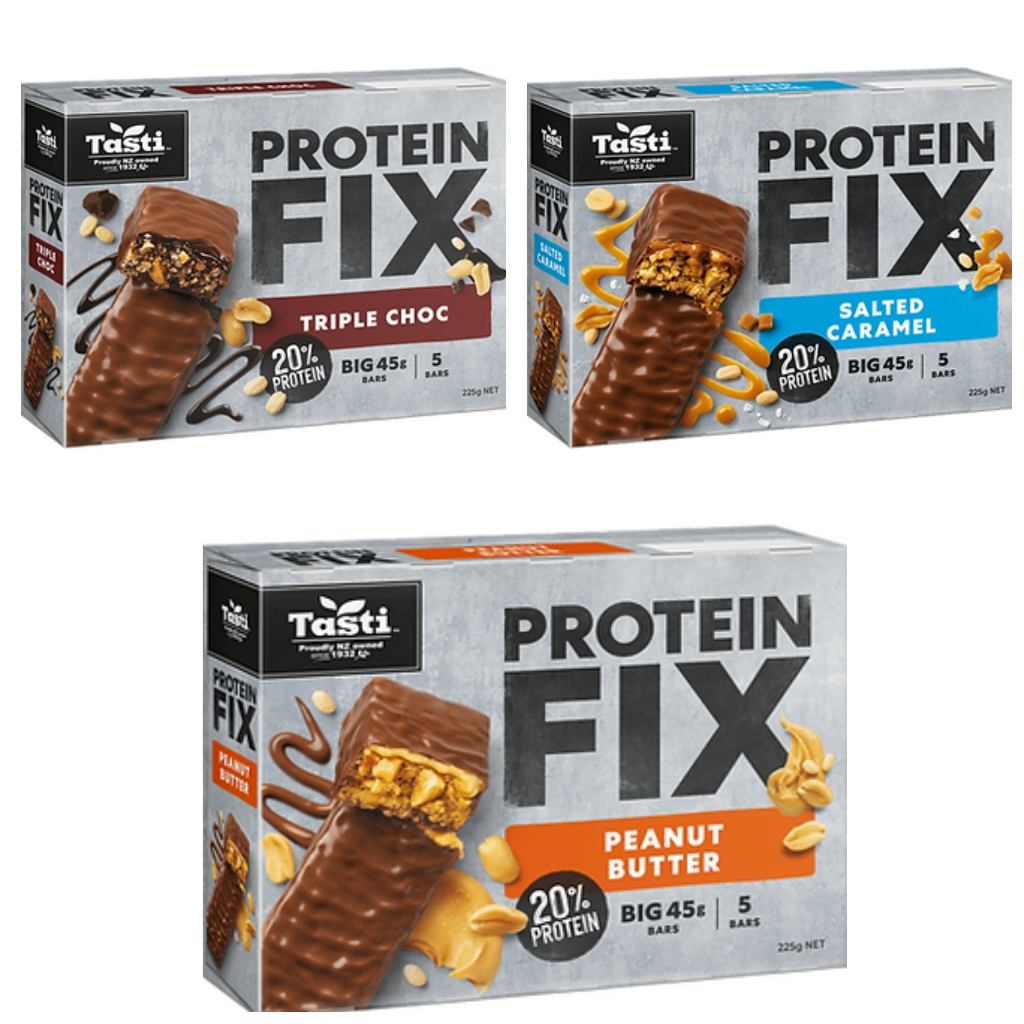 Tasti Protein Fix [ Peanut Butter / Salted Caramel / Triple Choc ] from