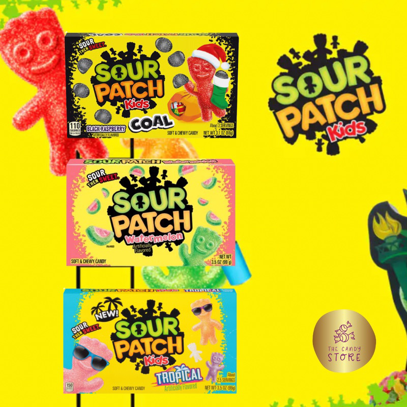 SOUR PATCH KIDS | Vegan | Halal | Soft & Chewy Candy | Shopee Singapore