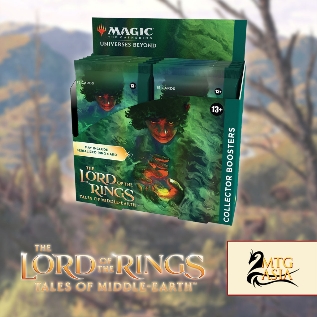 Magic: The Gathering The Lord of The Rings: Tales of Middle-Earth Collector  Booster (15 Magic Cards)