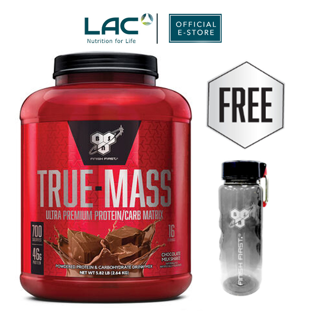 [LAC Exclusive] BSN True Mass Premium Mass Gainer 5.82lb |Free BSN ...