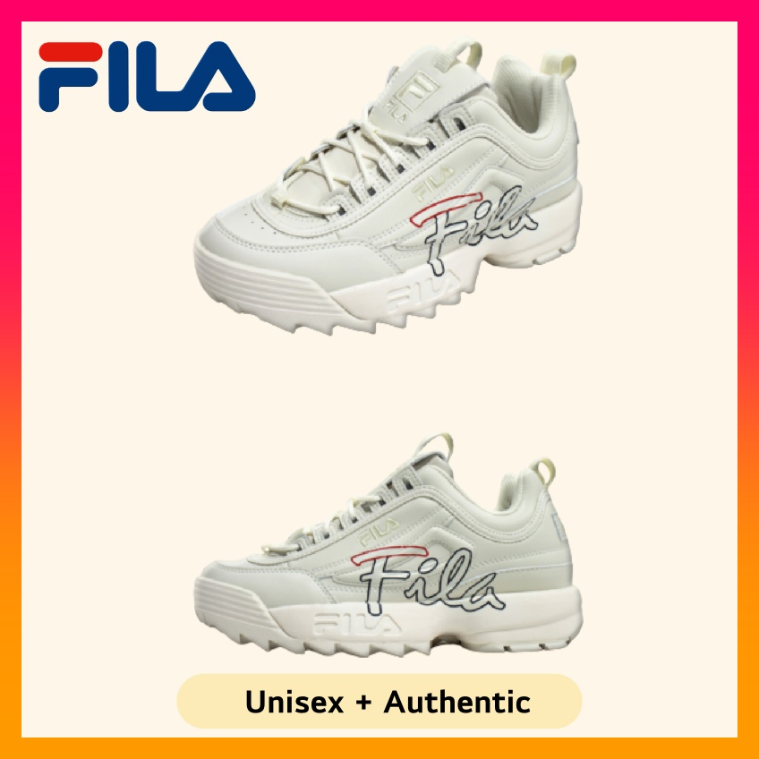 Fila disruptor ii script sneaker on sale