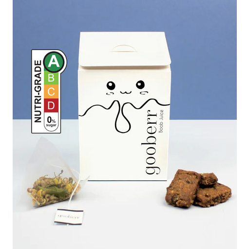 Gooberr x SLBT : Moringa Nettle Rose Milk Boost Tea | Shopee Singapore