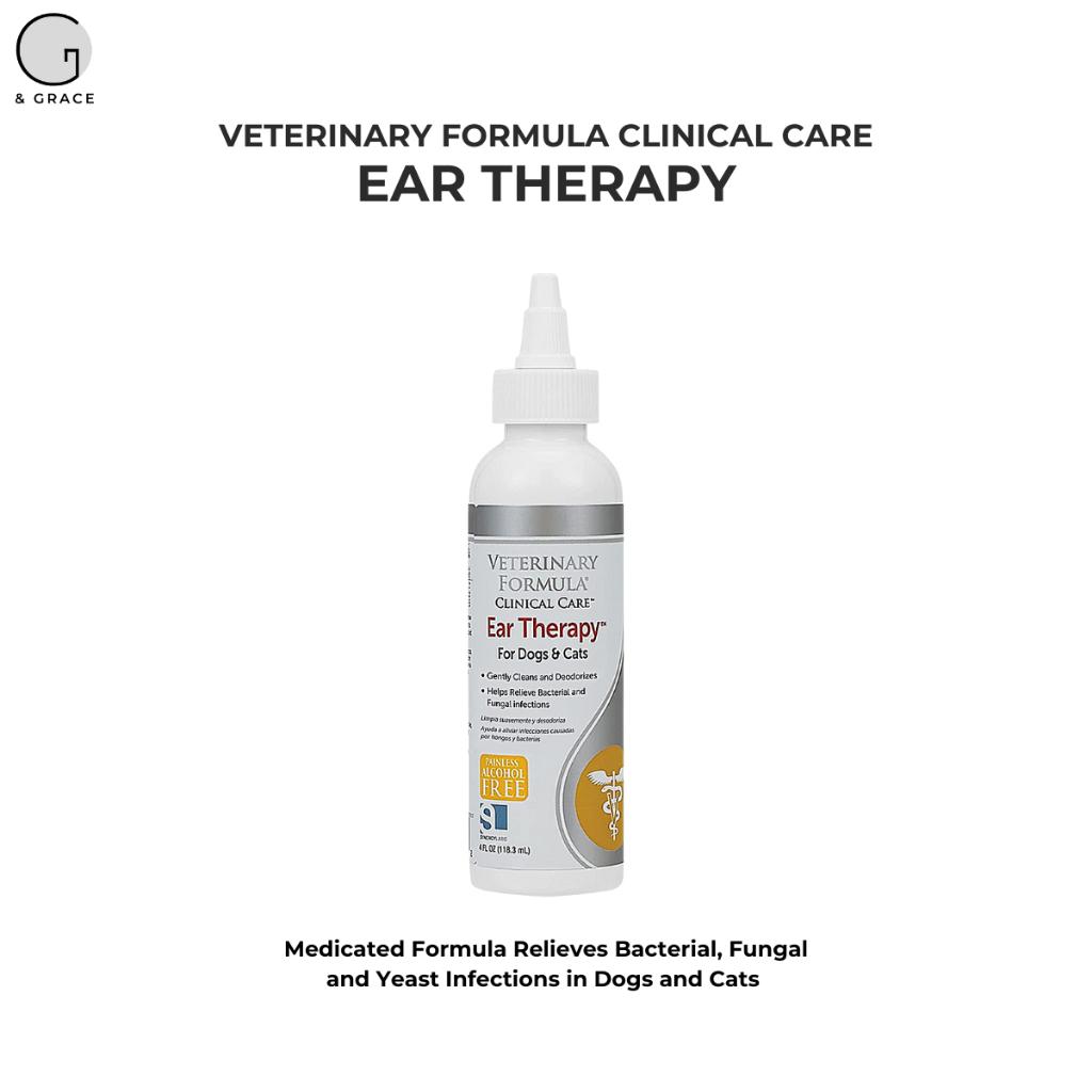 Veterinary Formula Clinical Care Ear Therapy – Relieves Bacterial ...