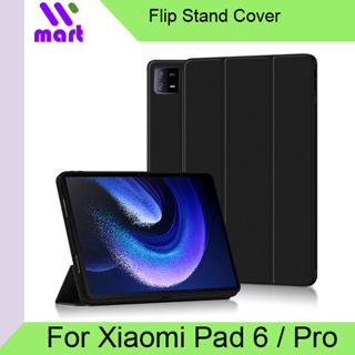 Cheap Smat Case For Xiaomi Pad 6 2023 11 inch PU Leather Tri-folding  Magnetic Cover Funda For Xiaomi Mi Pad 6 MiPad 6 Pro 2023 Case
