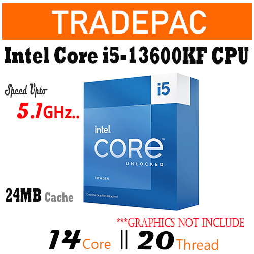 Intel Core i5 13600KF - LGA 1700 - 14 Cores