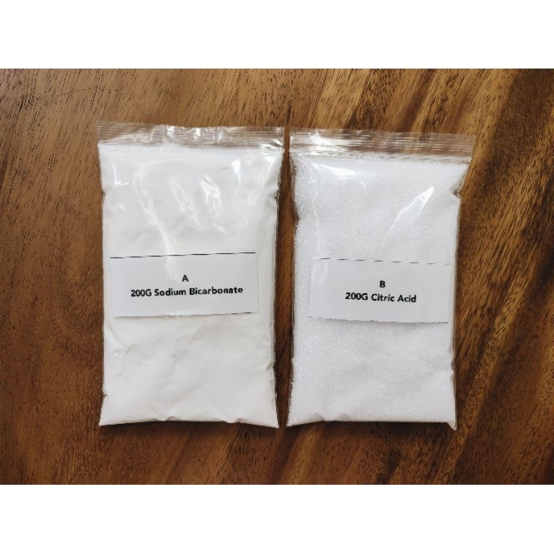 200g Sodium Bicarbonate + 200g Citric Acid DIY CO2 Kit Fish Tank ...