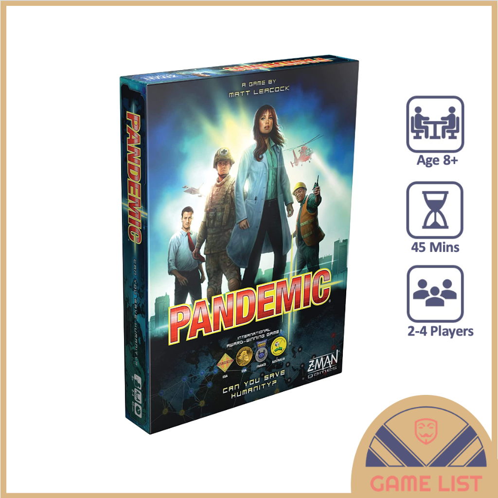 [Local Store] Pandemic Board Game Card Game Party Game Family Game
