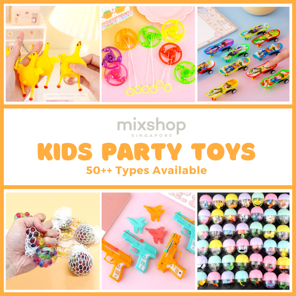 mixshop Kids Children Childhood Toys Games/ Birthday Party/ Goodie Bag/Gifts [SG READY STOCK]