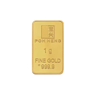 Poh Heng Jewellery 999.9 Gold Bar 1gm [Price By Weight]